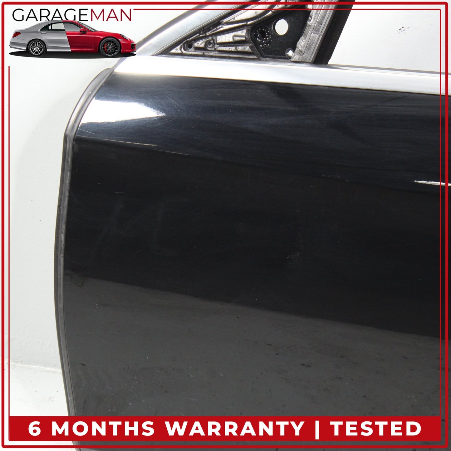 2014-2020 Mercedes W222 S550e S600 Front Left Driver Side Door Shell Black OEM