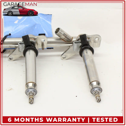 2011-2018 Mercedes W216 CL550 Fuel Injection Rail Line w/ Injectors Left Side