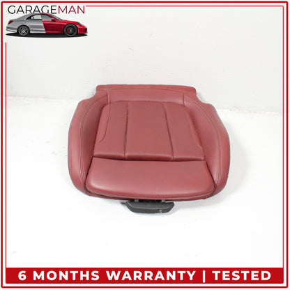 2019-2025 BMW 330i Front Left Driver Side Lower Bottom Seat Cushion Red OEM