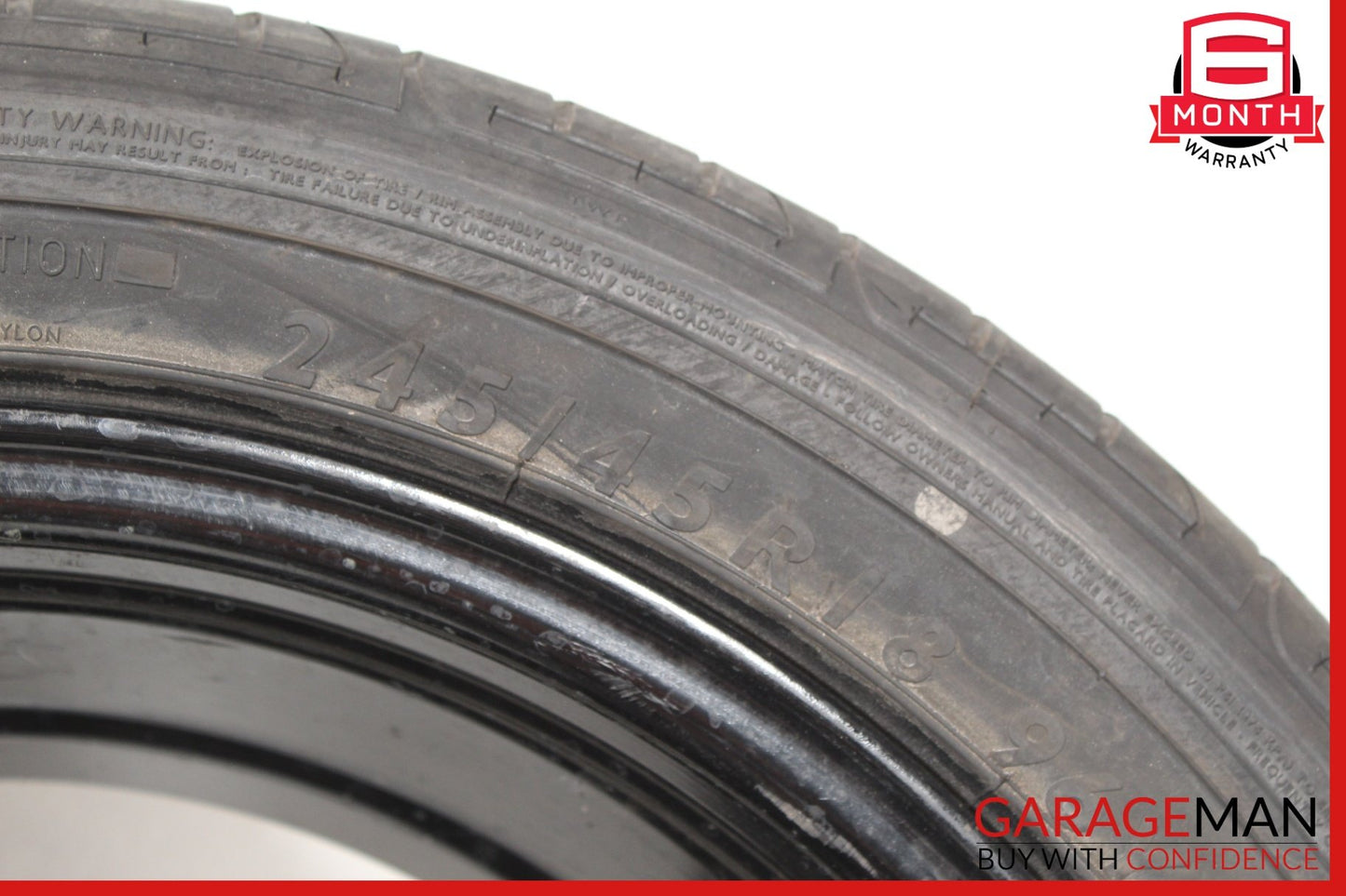 2000-2006 Mercedes W215 CL600 S430 Emergency Spare Tire Wheel Donut Rim OEM