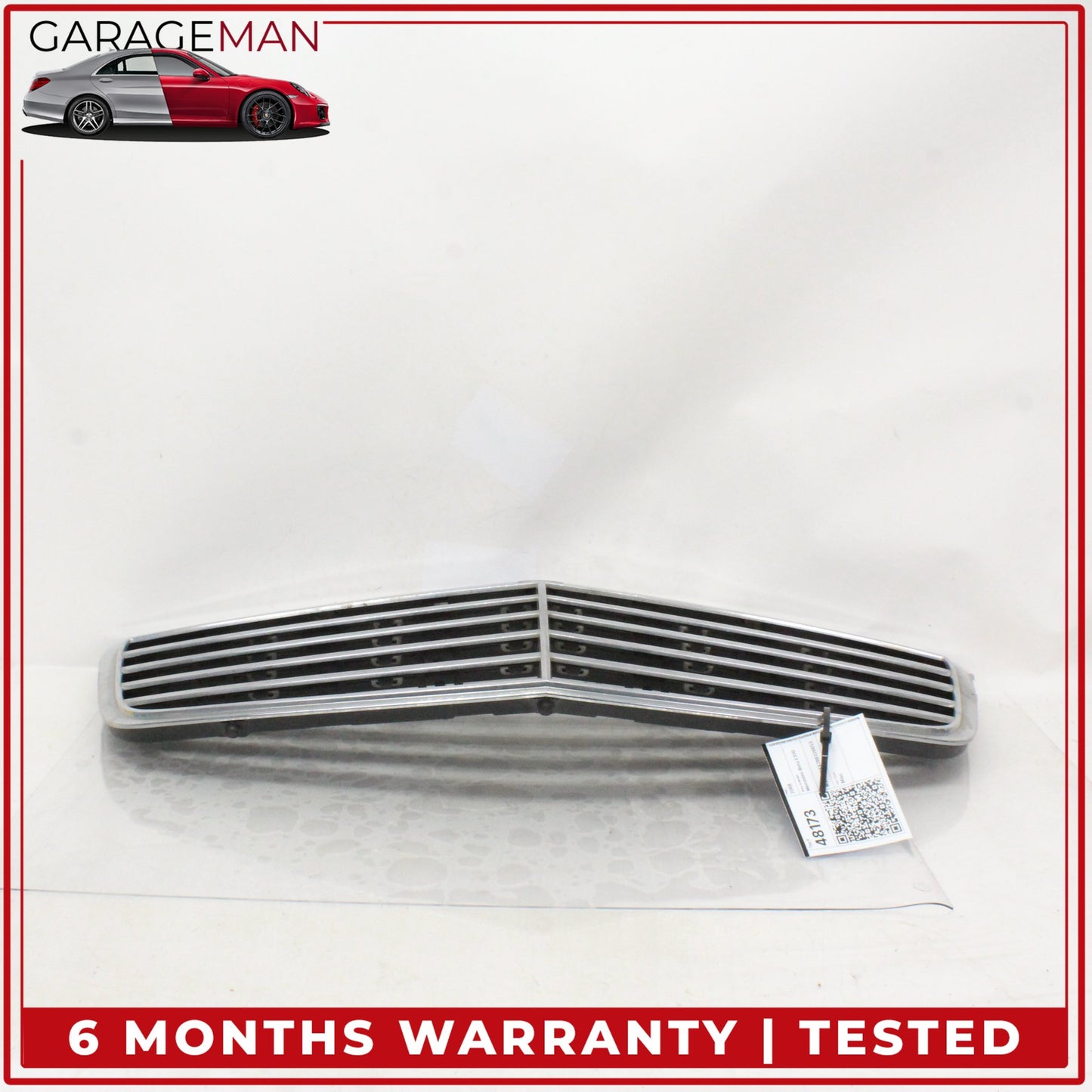 2007-2009 Mercedes W211 E350 E550 E320 Hood Radiator Grille Grill Chrome OEM