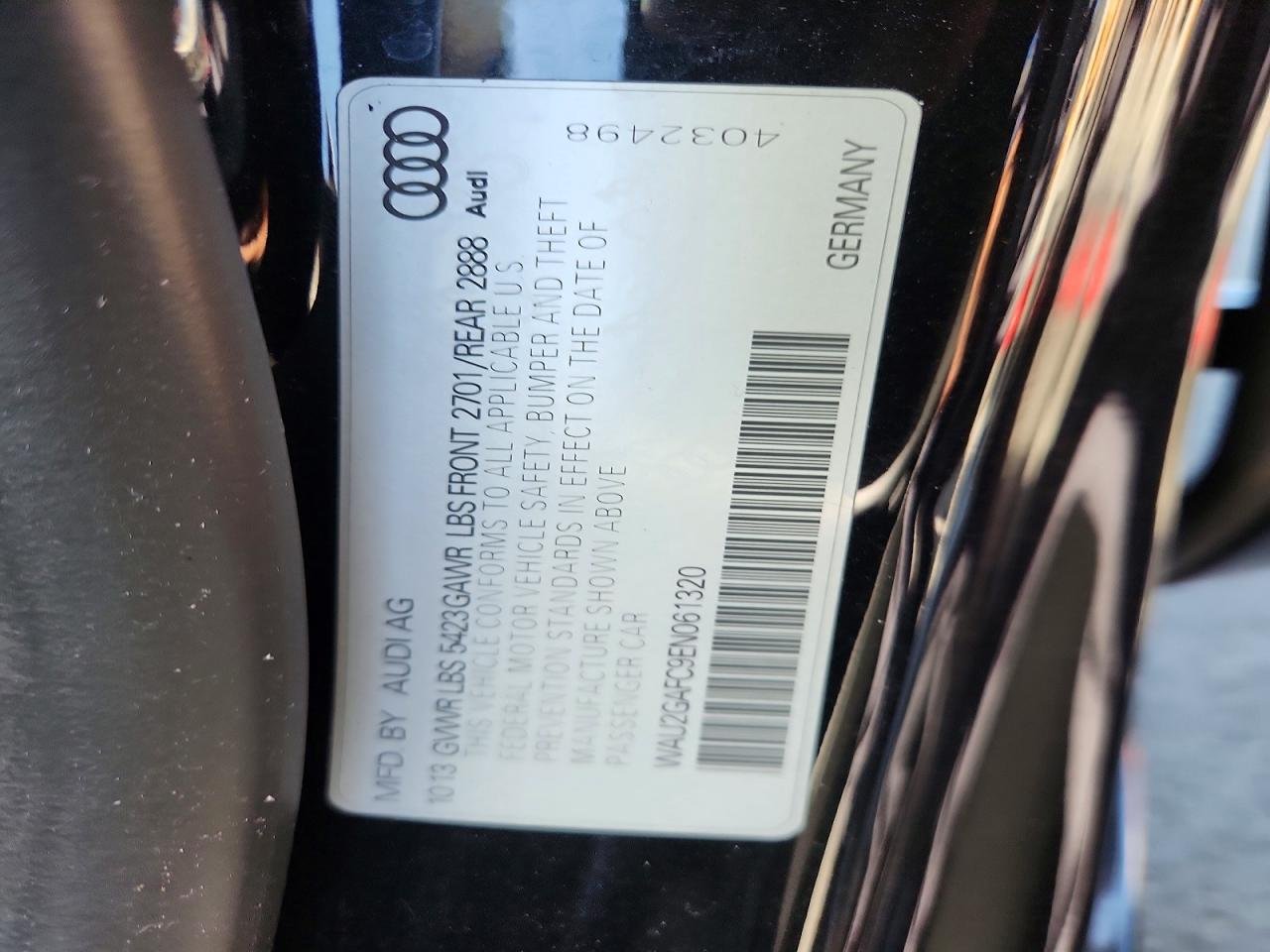 2014 Audi A7 4G