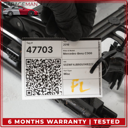 2015-2023 Mercedes W205 C300 Front Left Driver Side Seat Track Rail Frame OEM