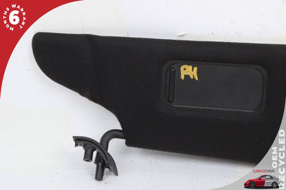 2002-2005 Ford Thunderbird Front Right Side Sun Visor Black 1W637604132ACW OEM