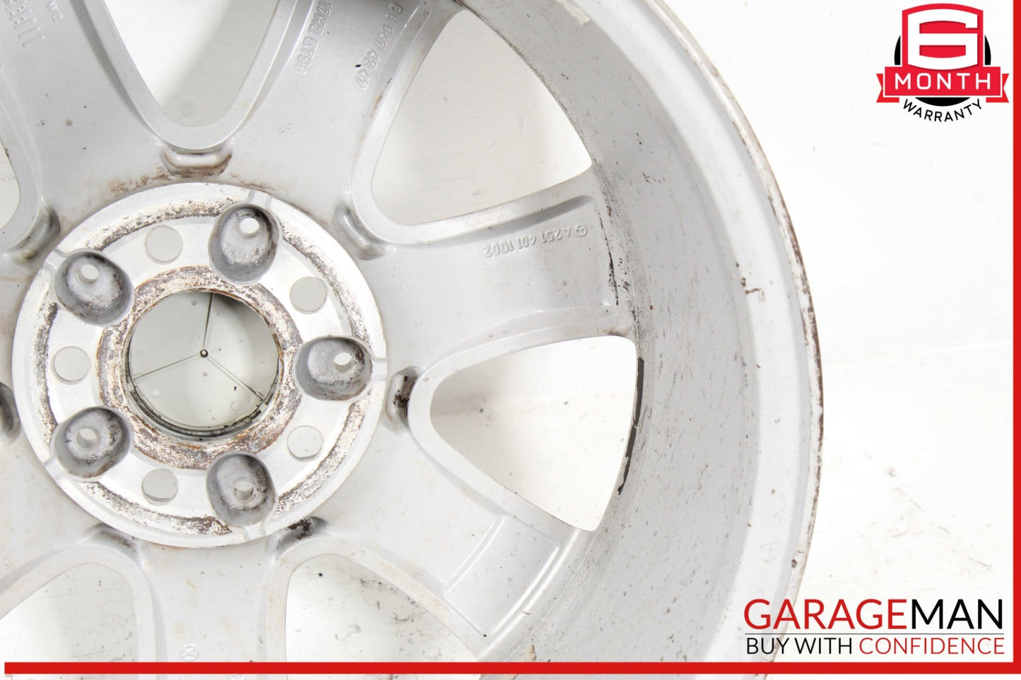 Mercedes W251 R350 ML500 GL450 7.5 X 17" R17 Wheel Rim Silver 2514011002 OEM