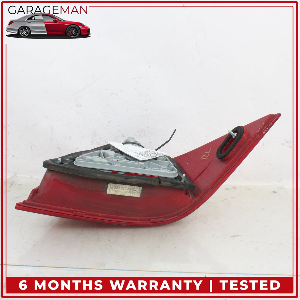 2005-2007 Mercedes-Benz C230 W203 Rear Left Side Tail Light Lamp 2038203364 OEM