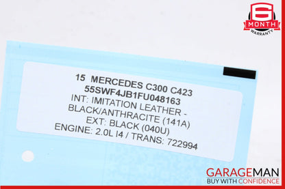 2015-2020 Mercedes-Benz C300 W205 Right Side Exterior Door Handle 0997602200 OEM