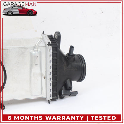 2015-2020 Mercedes W205 C300 Intercooler Radiator w/ Air Intake Pipe Hose OEM