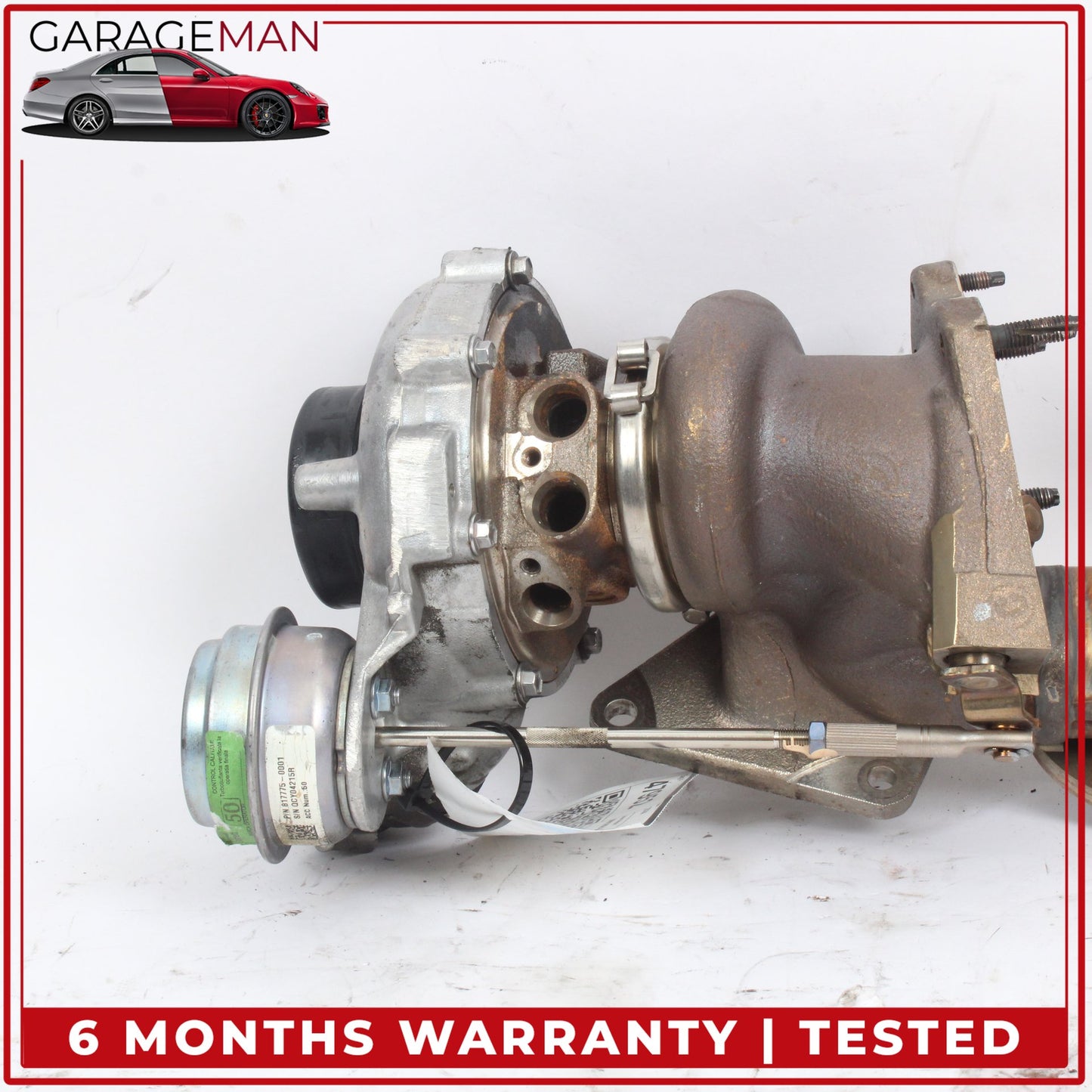 2012-2018 Mercedes-Benz CLS550 W218 Right Side Turbo Turbocharger w/ Manifold