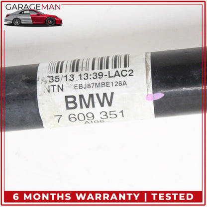 2012-2018 BMW 320i xDrive Rear Left Driver Side CV Axle Drive Shaft 7609351 OEM