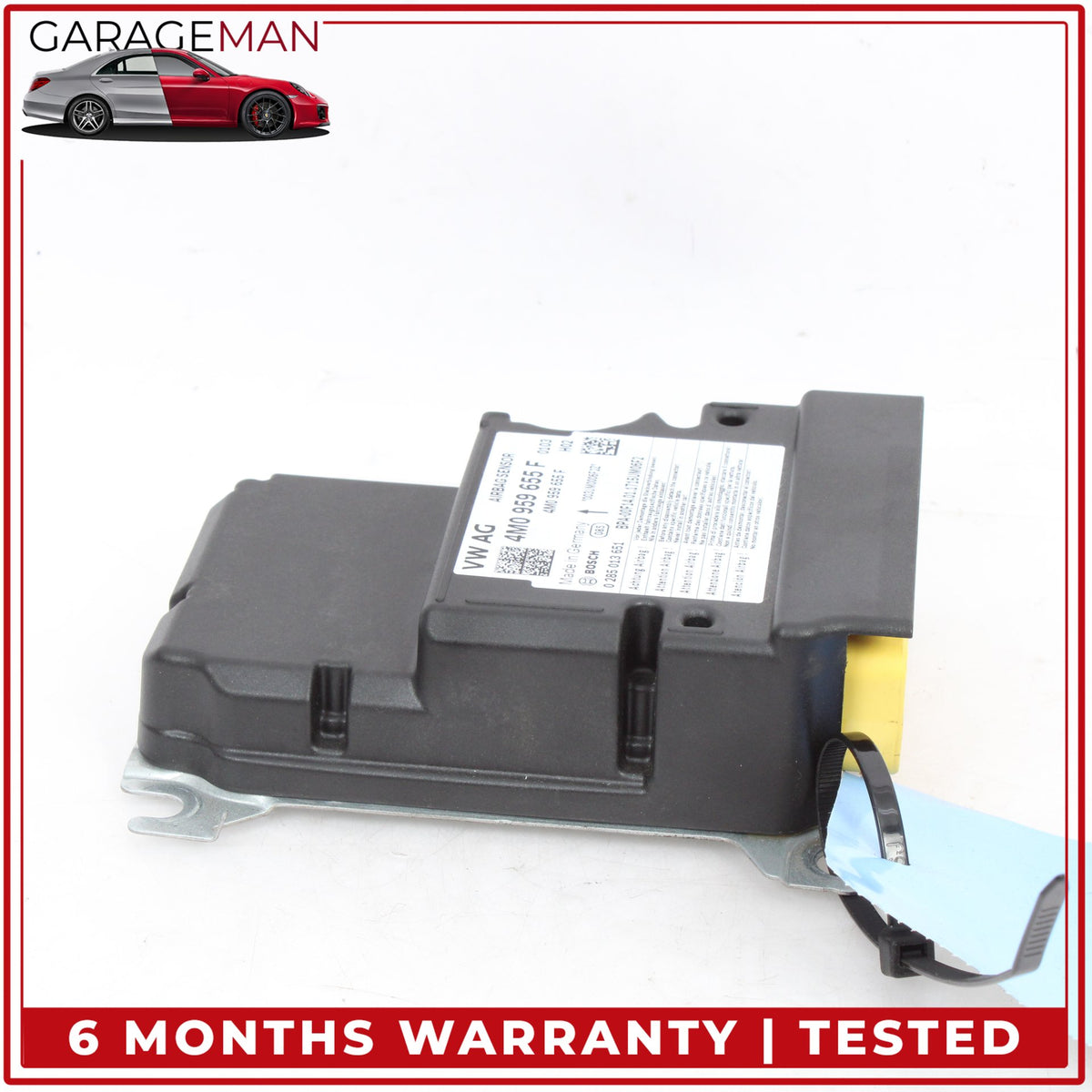 2017-2019 Audi Q7 SUV Air Bag Airbag SRS Sensor Module Bosch 4M0959655F OEM