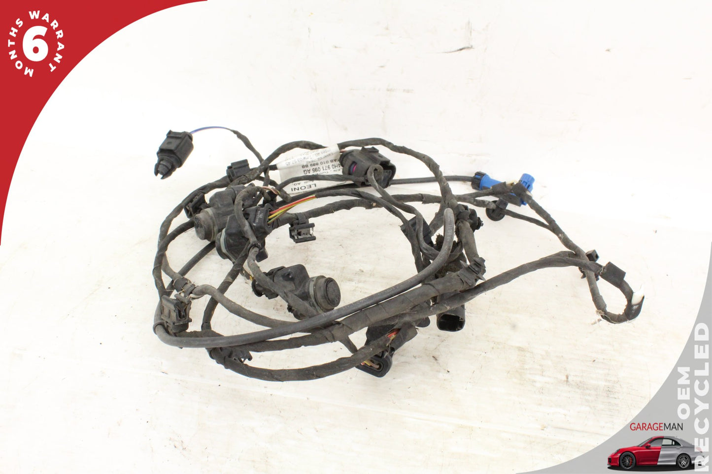 2011-2014 Audi A8 Quattro Front Bumper Wire Harness w/ Sensors 4H0971095AG OEM