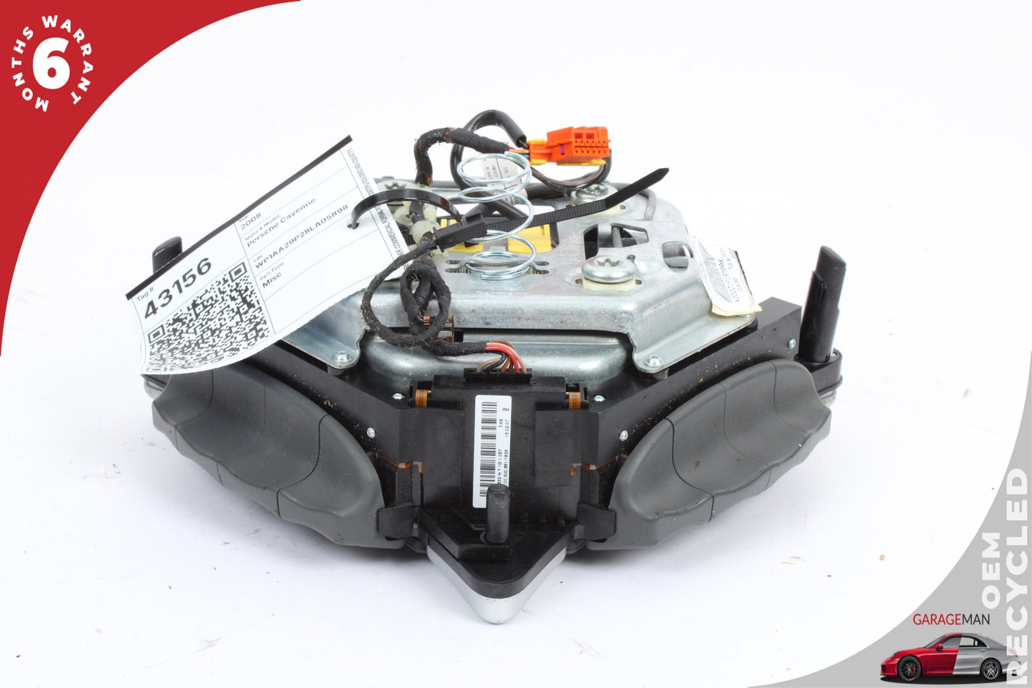 2003-2010 Porsche Cayenne 955 957 Steering Wheel Airbag Air Bag 7L5880201DD OEM
