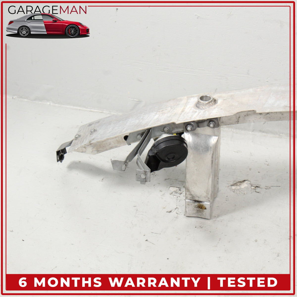 2008-2014 Mercedes W204 C250 Front Bumper Reinforcement Bar w/ Brackets OEM