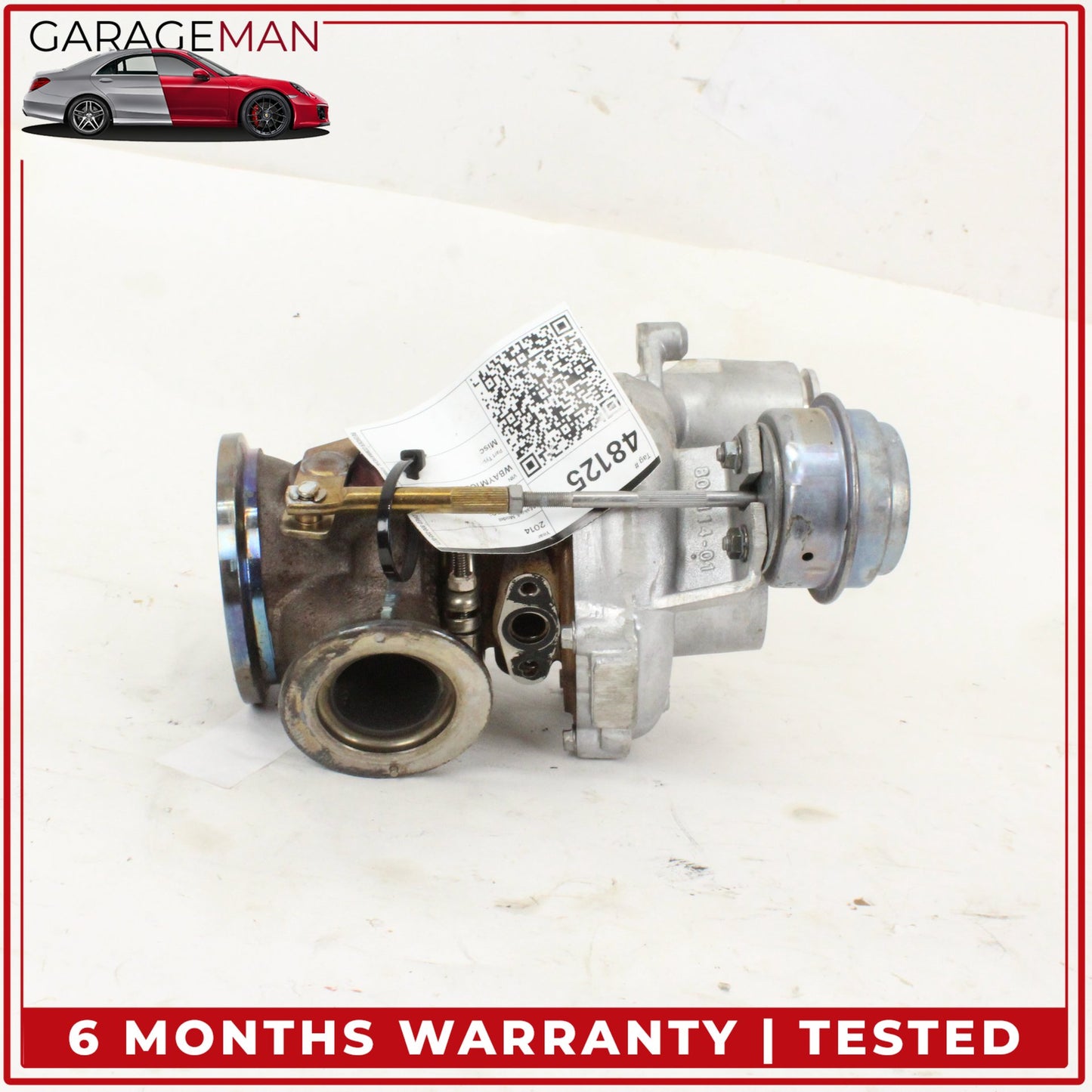 2013-2019 BMW 650i F13 N63 V8 Turbo Turbocharger 7605794 OEM