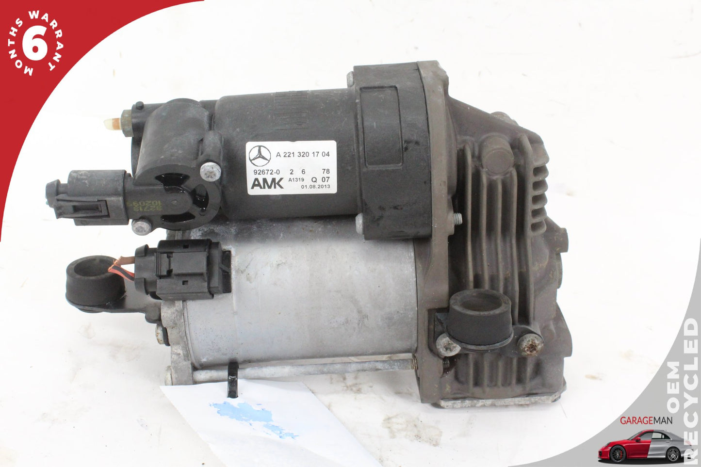 07-14 Mercedes W221 S550 S400 CL550 Airmatic Air Suspension Compressor 221320170
