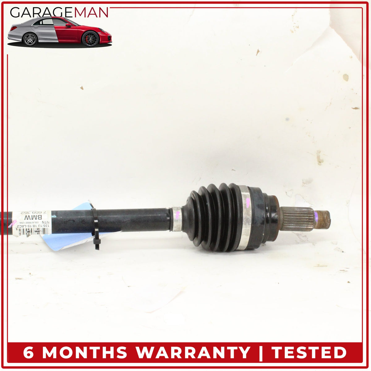2012-2018 BMW 320i xDrive Rear Right Side CV Axle Drive Shaft 7609352 OEM