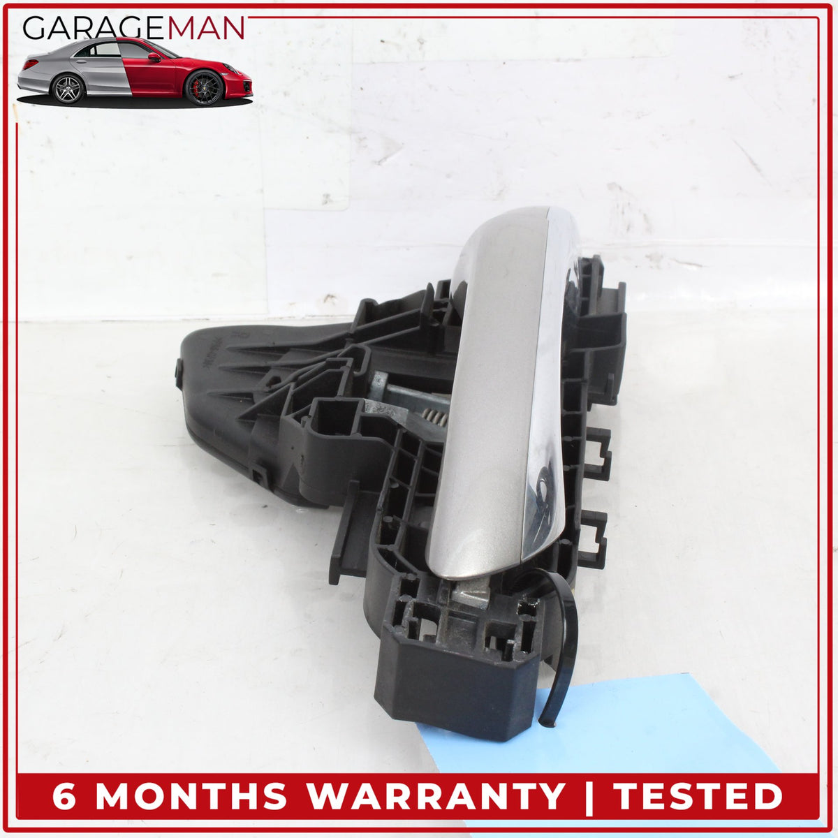 2006-2013 Mercedes W164 ML350 Rear Right Side Exterior Door Handle Silver OEM