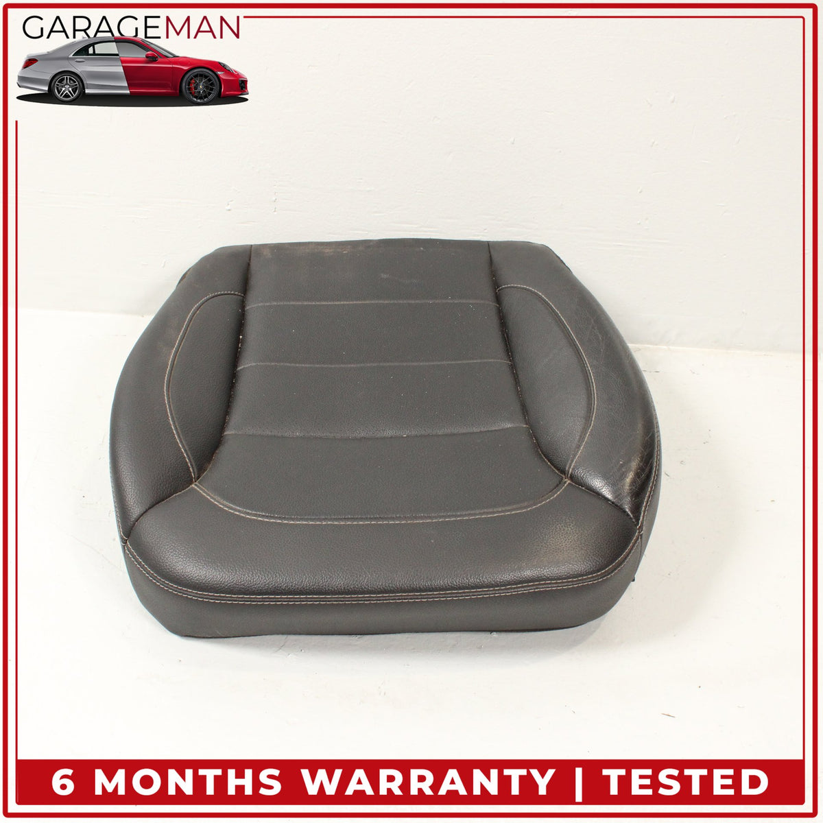2012-2015 Mercedes W166 ML350 Front Left Lower Bottom Seat Cushion Black OEM