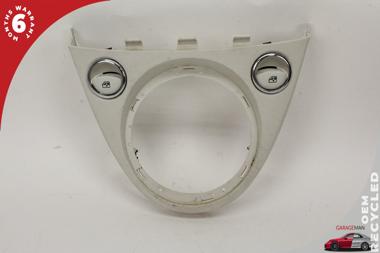 2012-2019 Fiat 500e Front Center Console Shifter Trim w/ Window Switch OEM