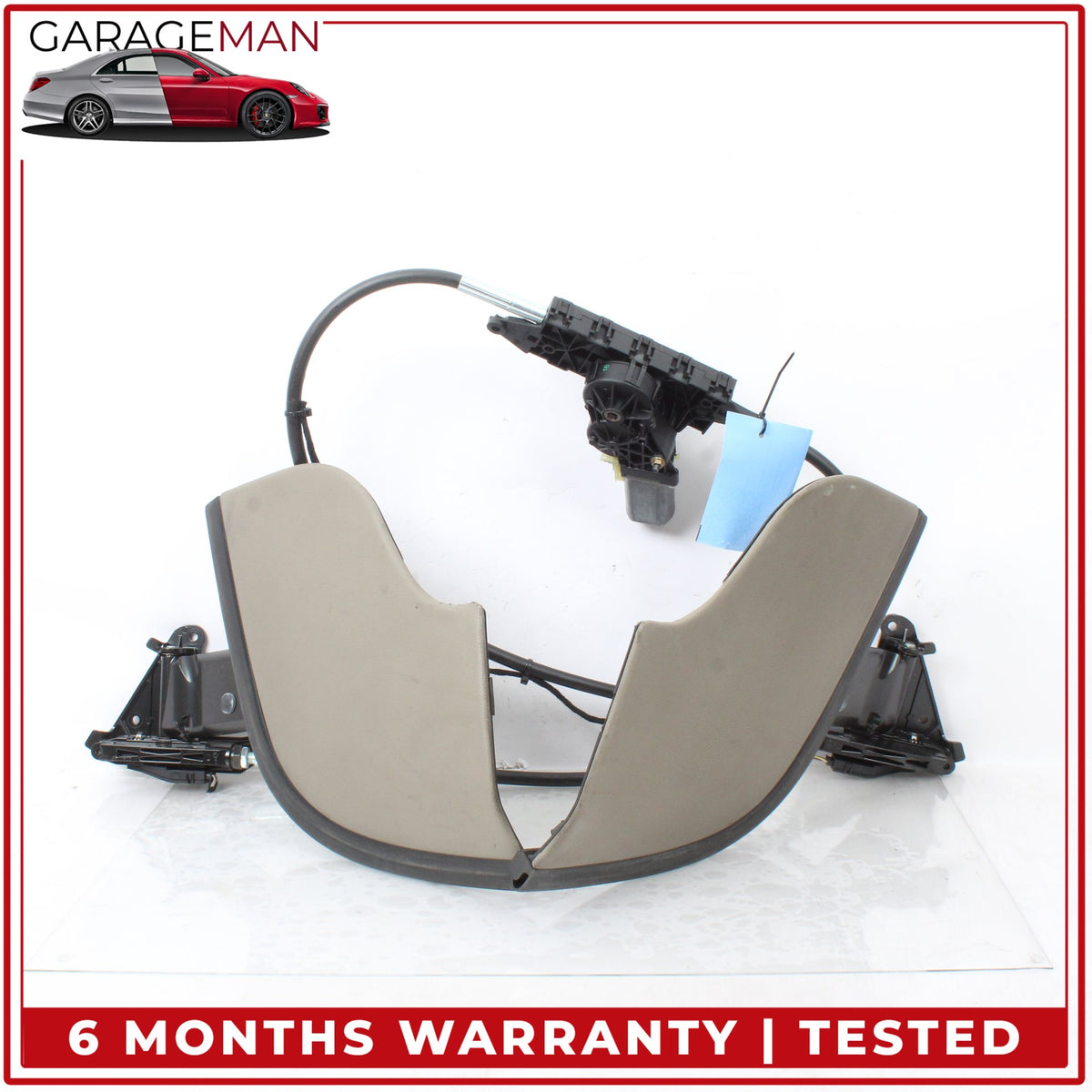 2007-2012 Mercedes R230 SL550 Side Trunk Flaps Convertible Top Motor OEM