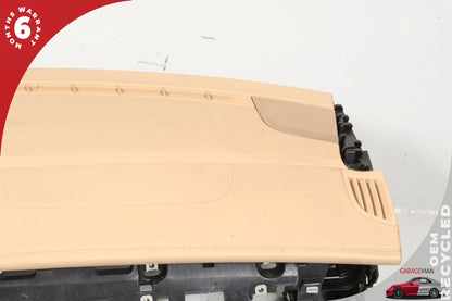 2010-2016 Porsche Panamera 970 Dashboard Dash Board Panel Assembly Beige OEM