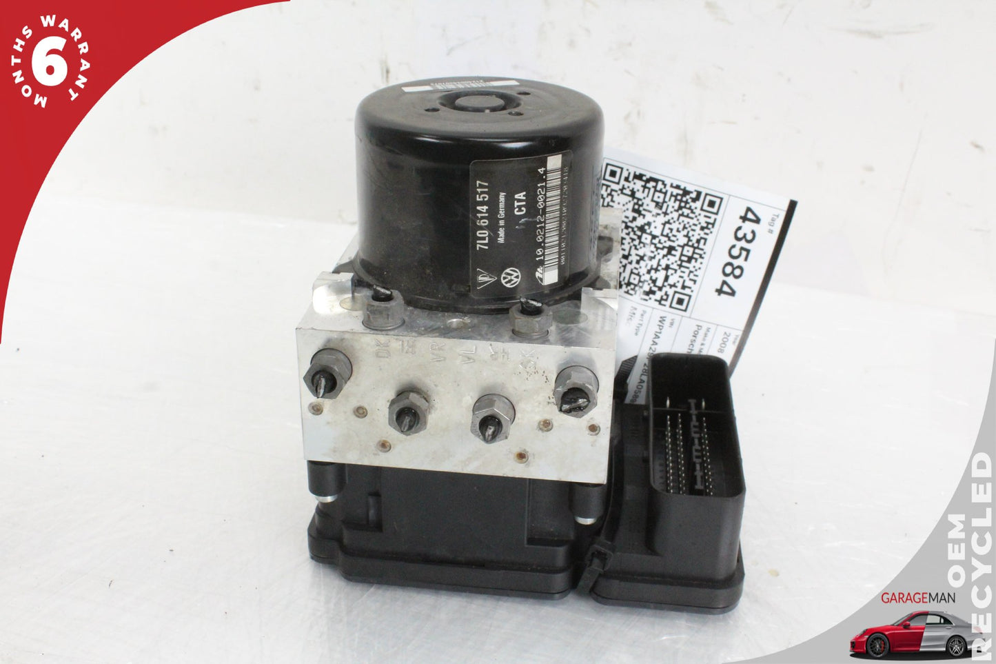 2008-2010 Porsche Cayenne 957 ABS Anti Lock Brake Pump Module 7L0614517 OEM