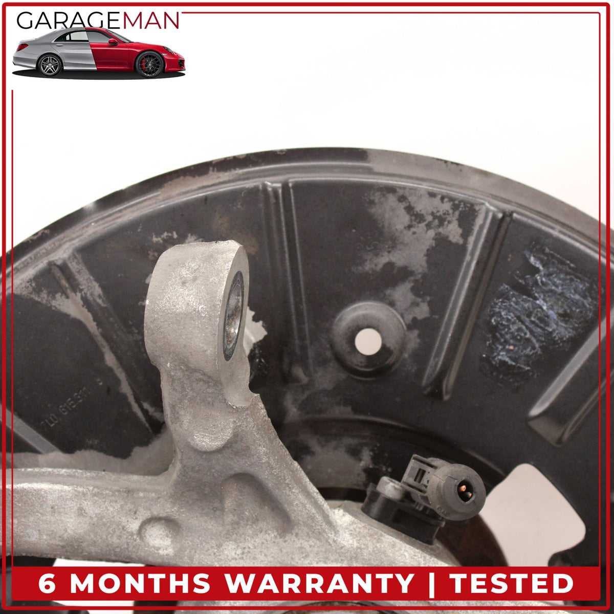 2011-2015 Audi Q7 Front Left Side Spindle Knuckle Wheel Hub 7P6407245A OEM