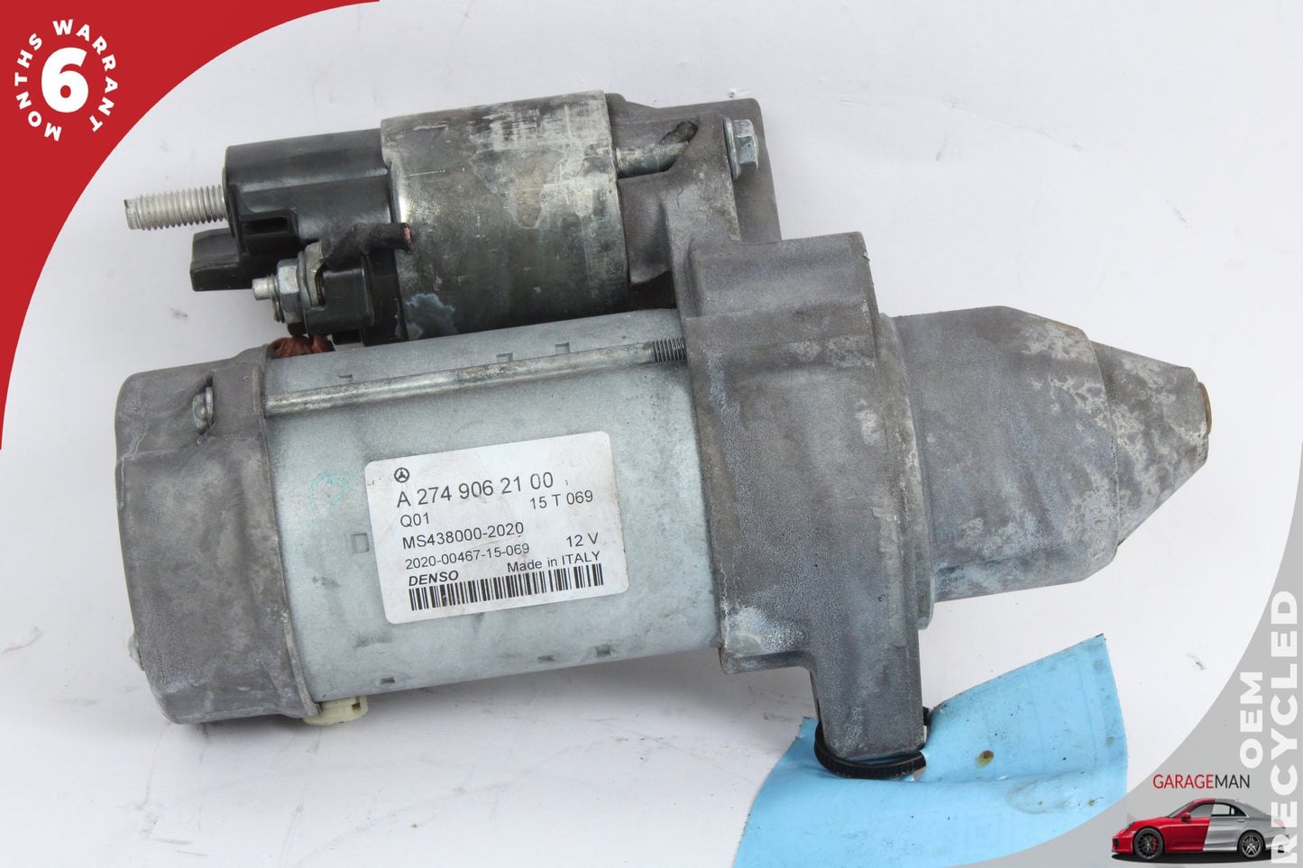 2015-2020 Mercedes W205 C300 Engine Starter Motor Denso 2749062100 OEM