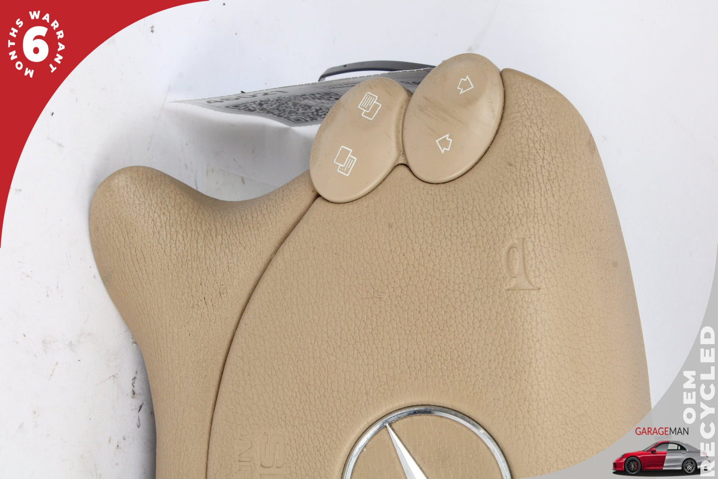 2003-2012 Mercedes W219 CLS550 Steering Wheel Airbag Beige 2308600302 OEM
