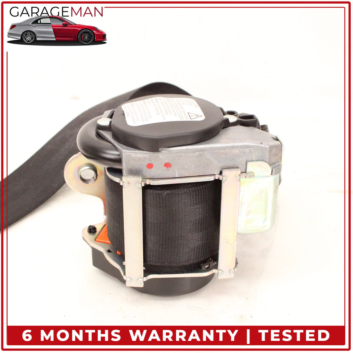 2013-2017 LR Range Rover Sport L494 Rear Left or Right Side Seat Belt Black OEM