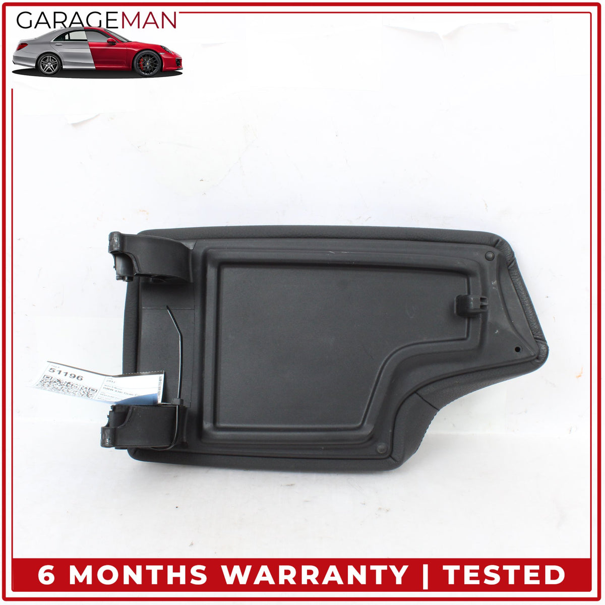 2012-2020 BMW 430i Gran Coupe Front Center Armrest Lid Cover Black 9285151 OEM