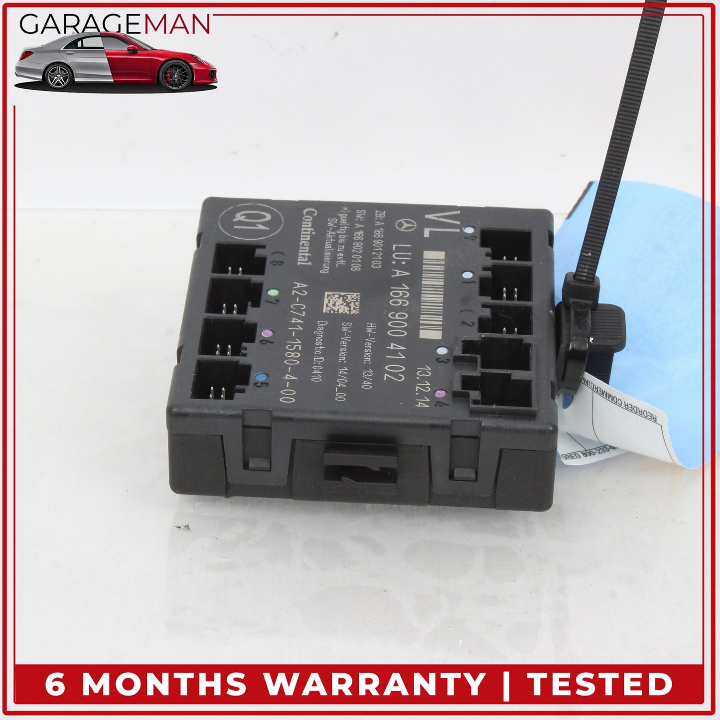 2012-2020 Mercedes W166 ML350 CLA250 Front Left Side Door Control Module OEM