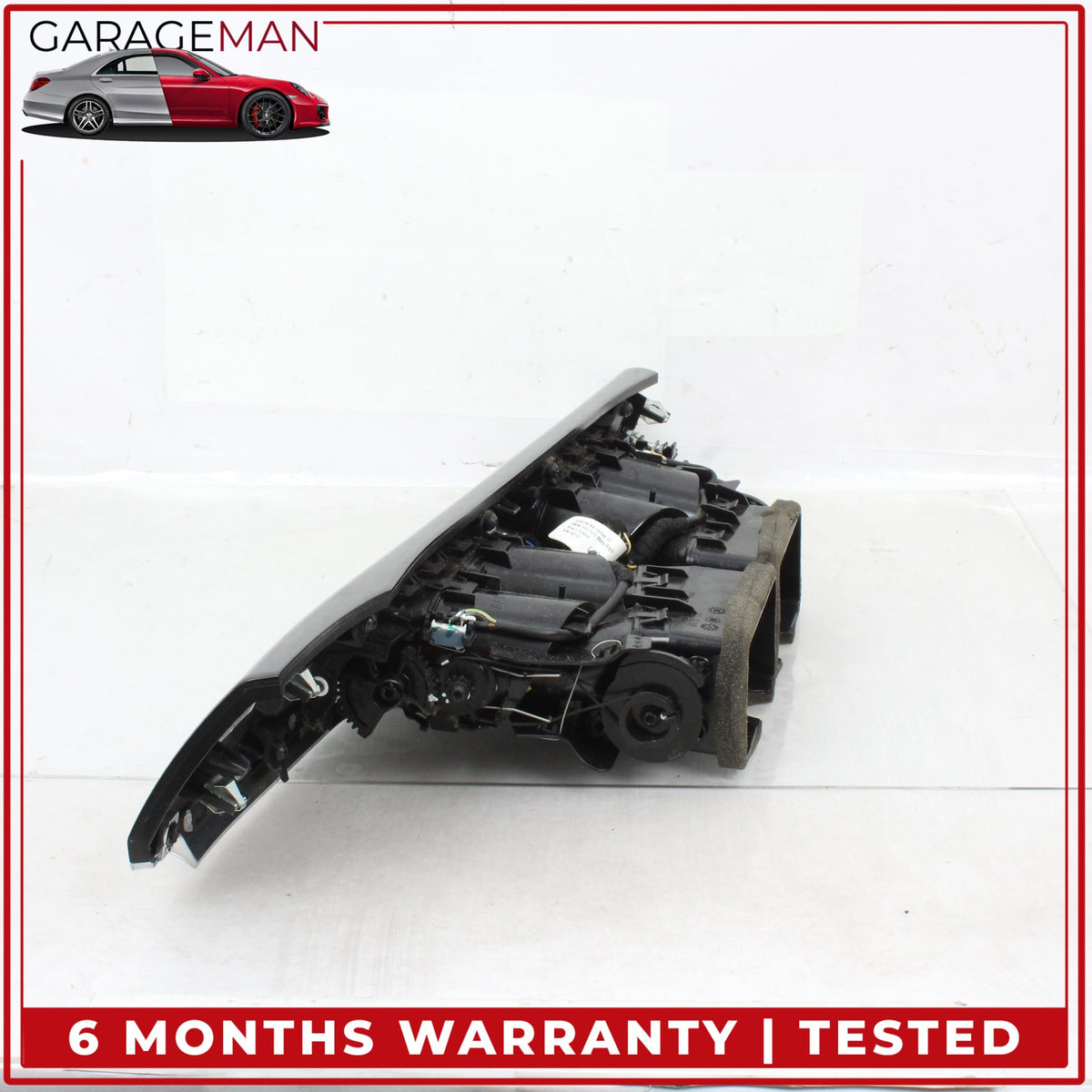 2009-2015 BMW 740i F01 Front Center AC Air Vent w/ Engine Start Stop Switch OEM