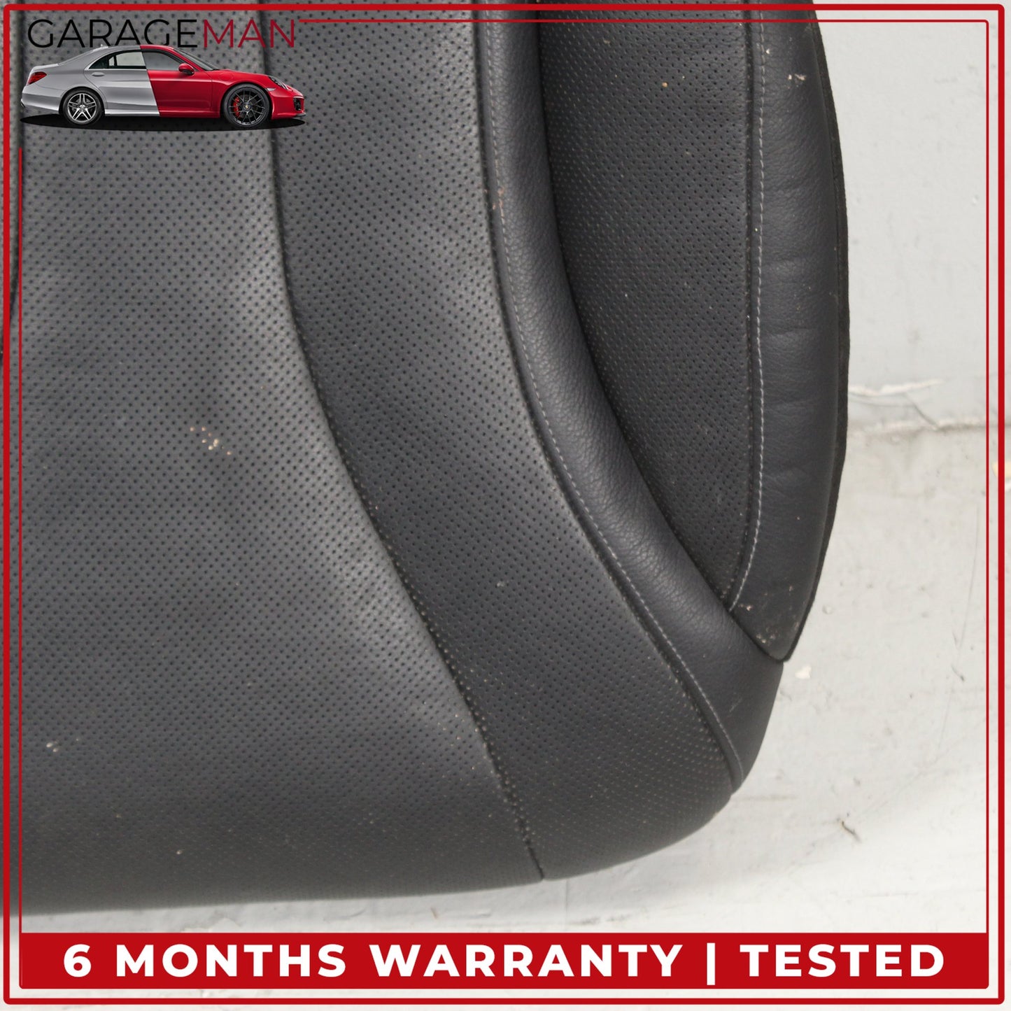 2014-2017 Mercedes W222 S550e Front Right Lower Bottom Seat Cushion Black OEM