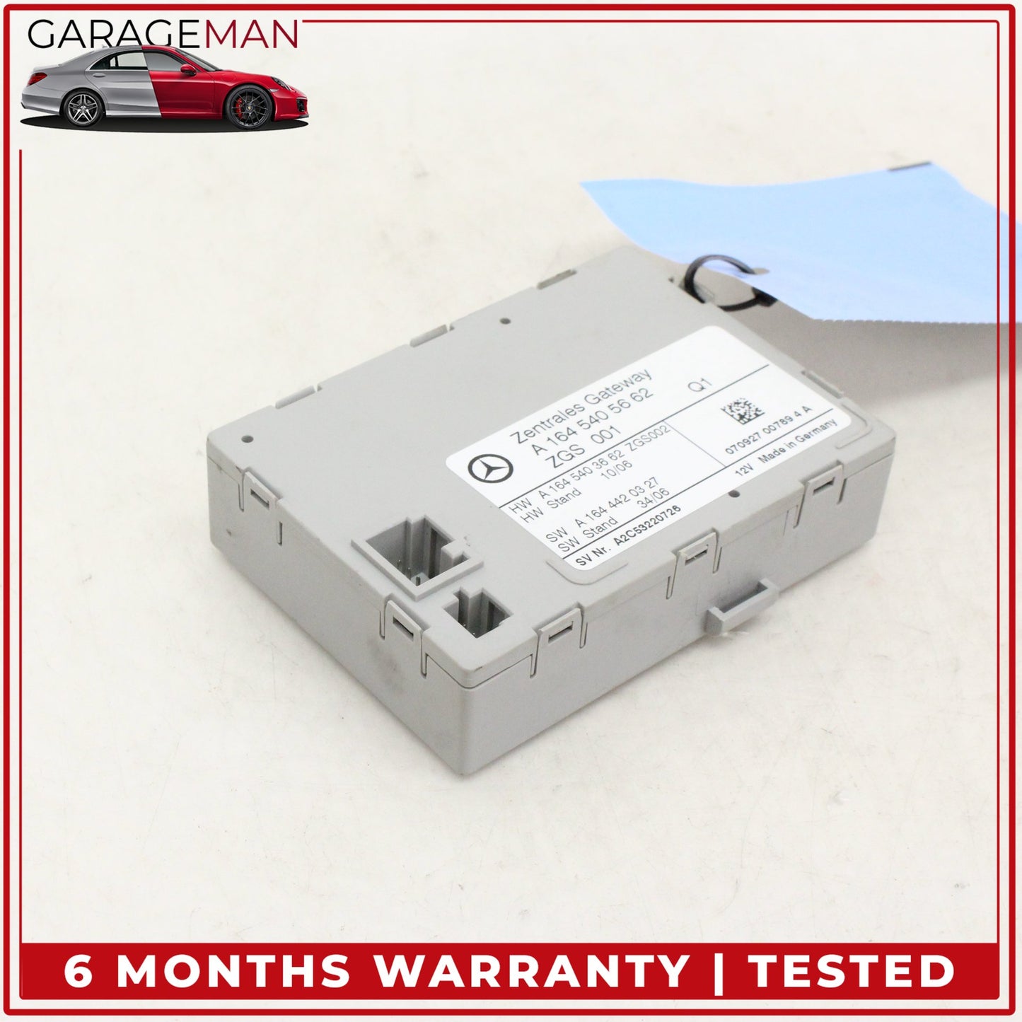2006-2013 Mercedes X164 GL550 Gateway Interface Control Module 1645405662 OEM