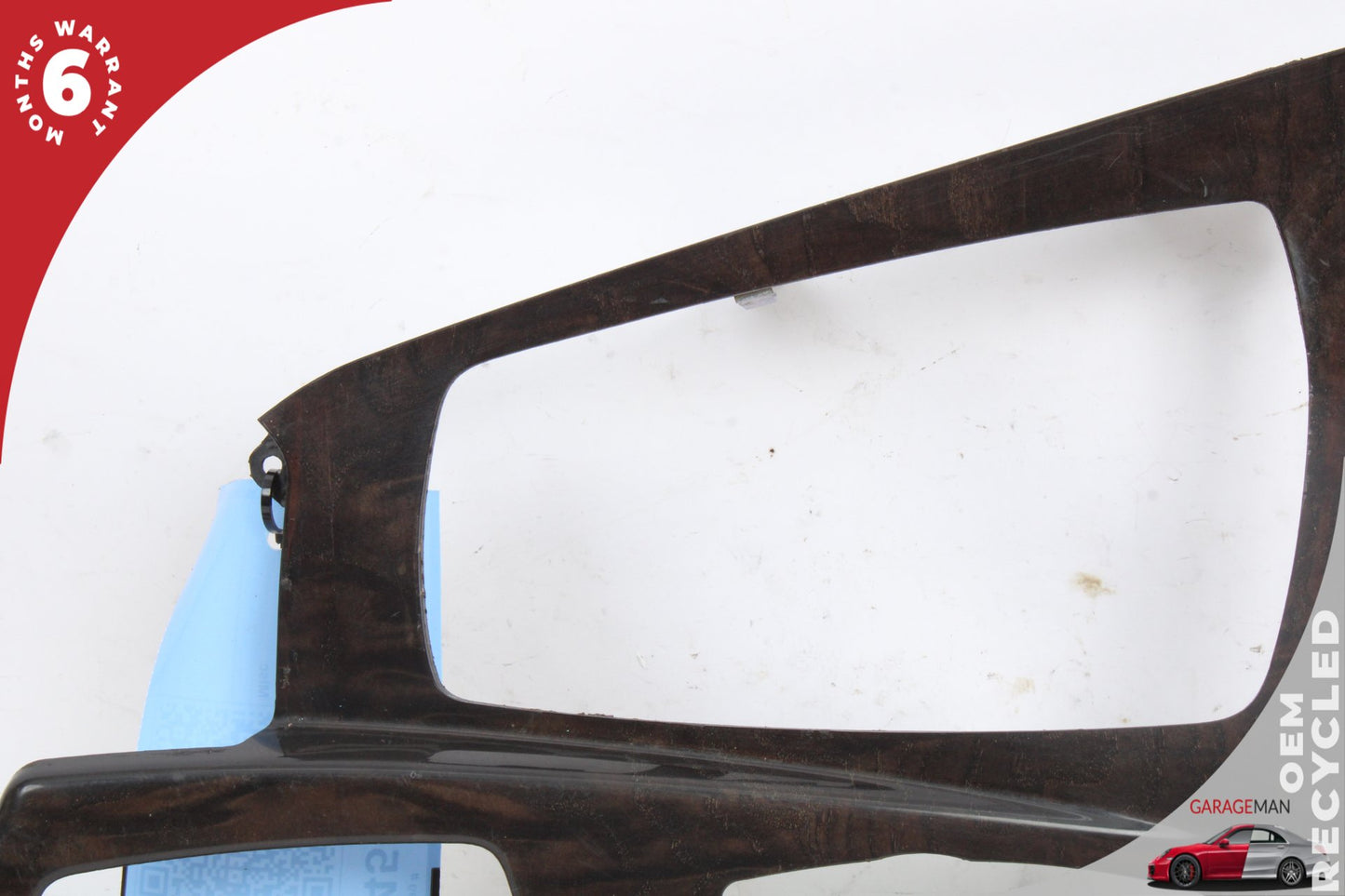 2011-2016 BMW 528i F10 Center Console Shifter Wood Trim Cover Panel 9206389 OEM