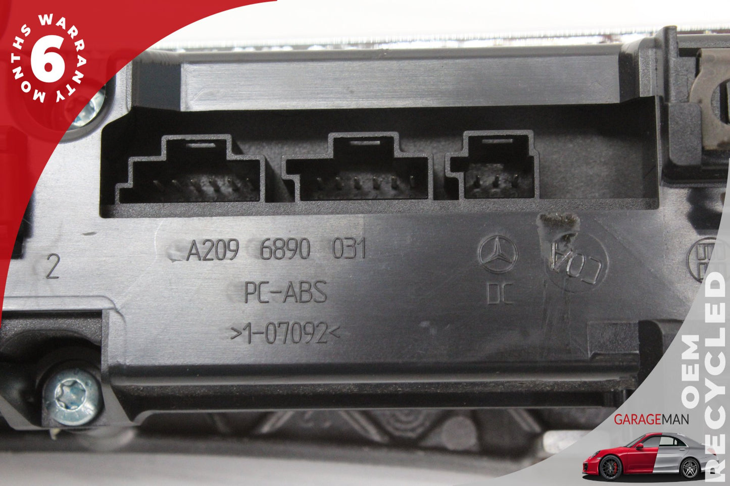 2005-2009 Mercedes W209 CLK350 Center Dashboard Control Switch 2096890031 OEM