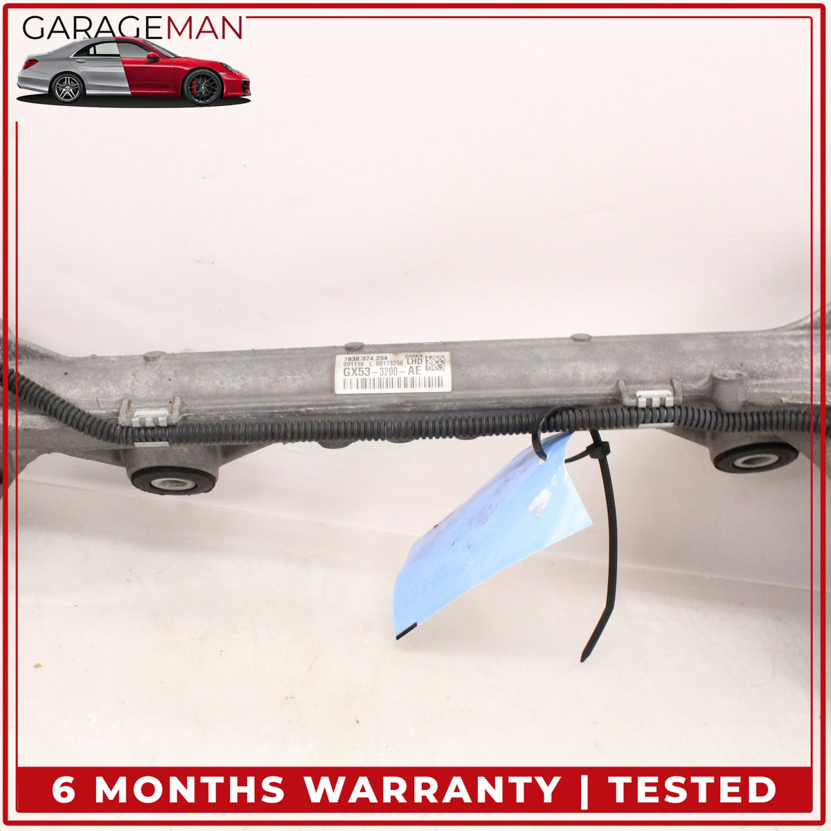 2016-2018 Jaguar F-Type X152 RWD Electric Steering Rack & Pinion EX533290AB OEM