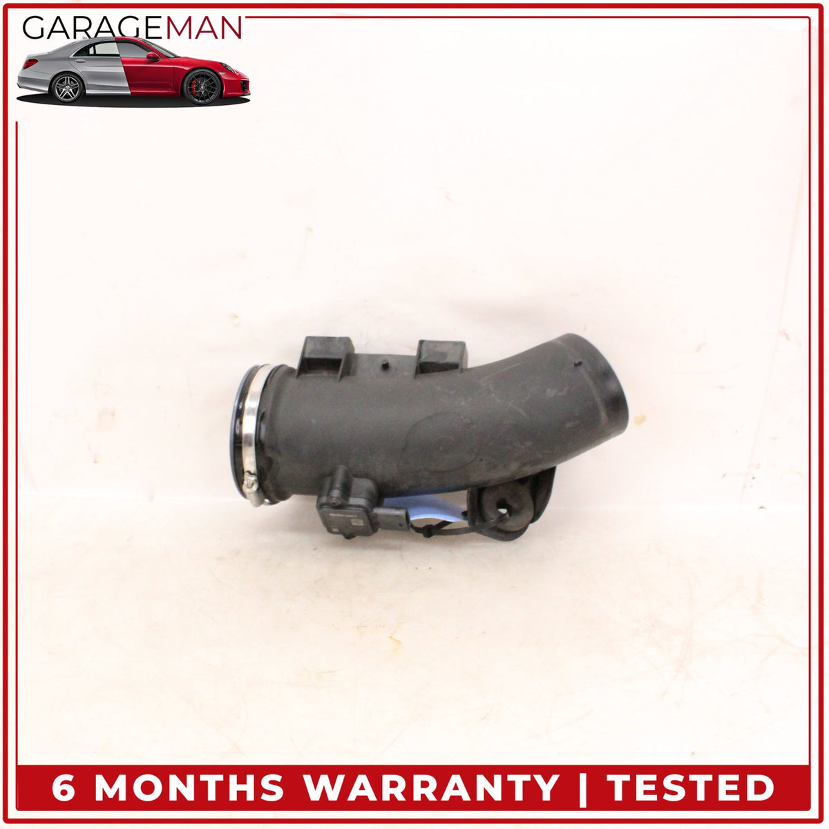 2008-2019 BMW 640i F12 Mass Air Flow MAF Sensor Air Intake Pipe 7593624 OEM