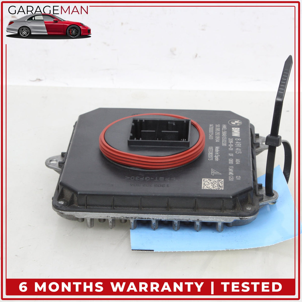 2016-2021 BMW 530e X3 X4 LED Head Light Lamp Control Module Unit 8491413 OEM