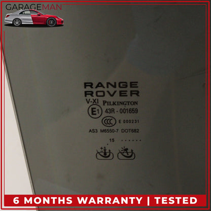 2013-2022 Land Rover Range Rover L405 Rear Right Window Glass CK5225712BB OEM