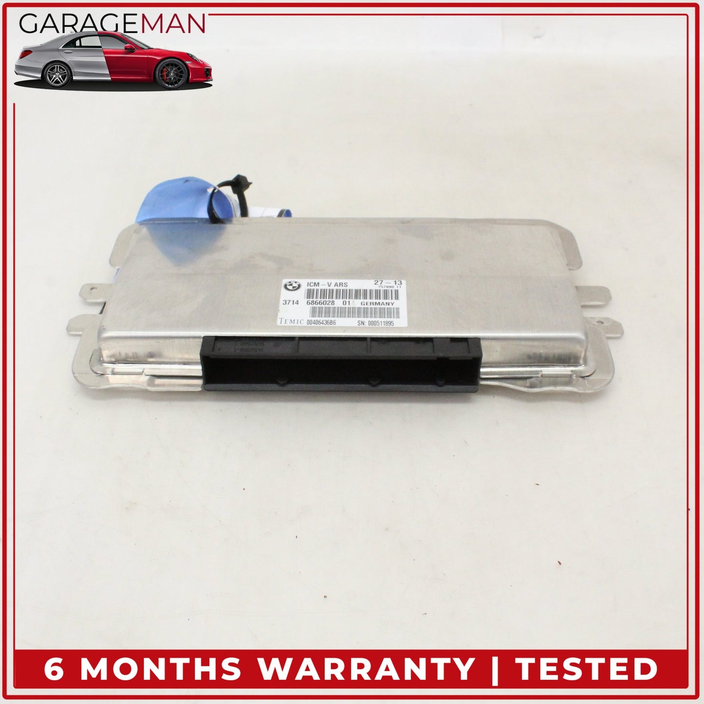 2014-2019 BMW X5 F15 Active Damping Suspension Control Module Unit 6866028 OEM