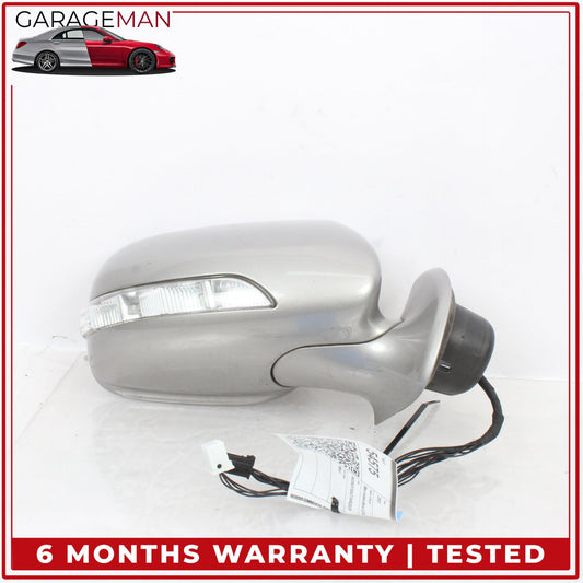 2007-2009 Mercedes W211 E350 Right Door Rear View Mirror Silver Metallic OEM