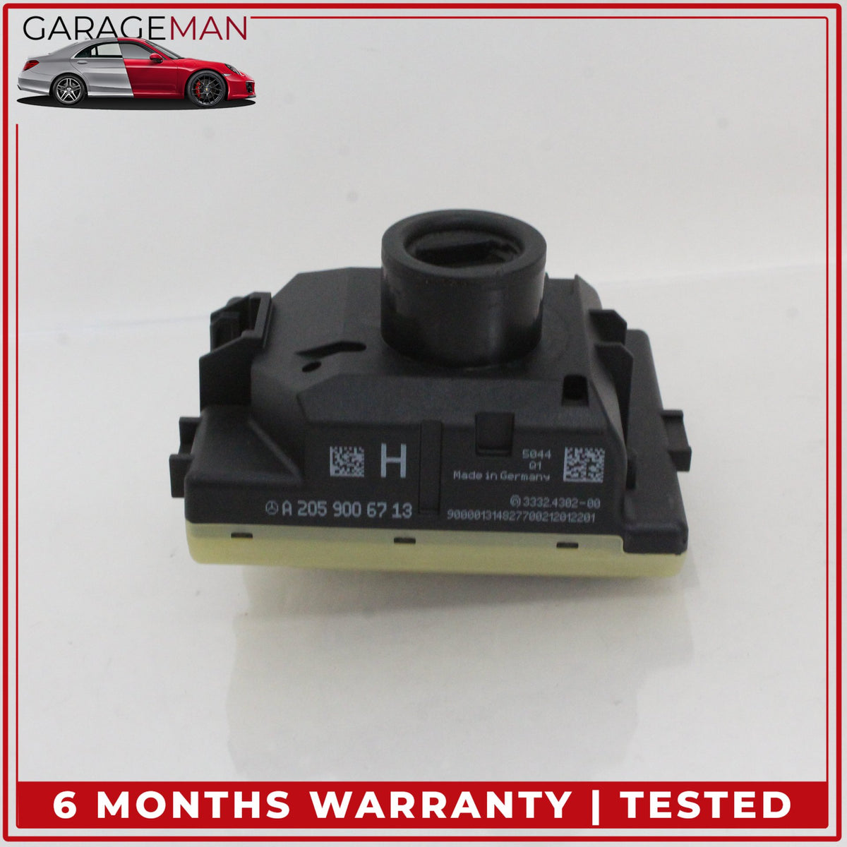 2015-2018 Mercedes-Benz C300 W205 Ignition Switch Module w/ Key 2059006713 OEM