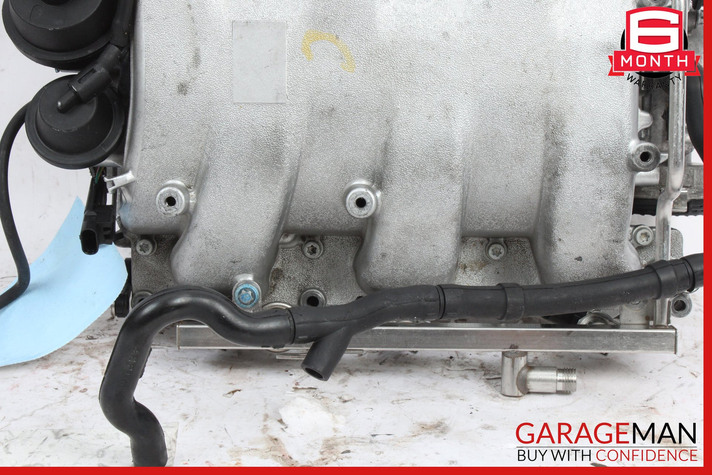 2005-2013 Mercedes W164 ML350 Intake Manifold w/ Fuel Rail & Throttle Body OEM