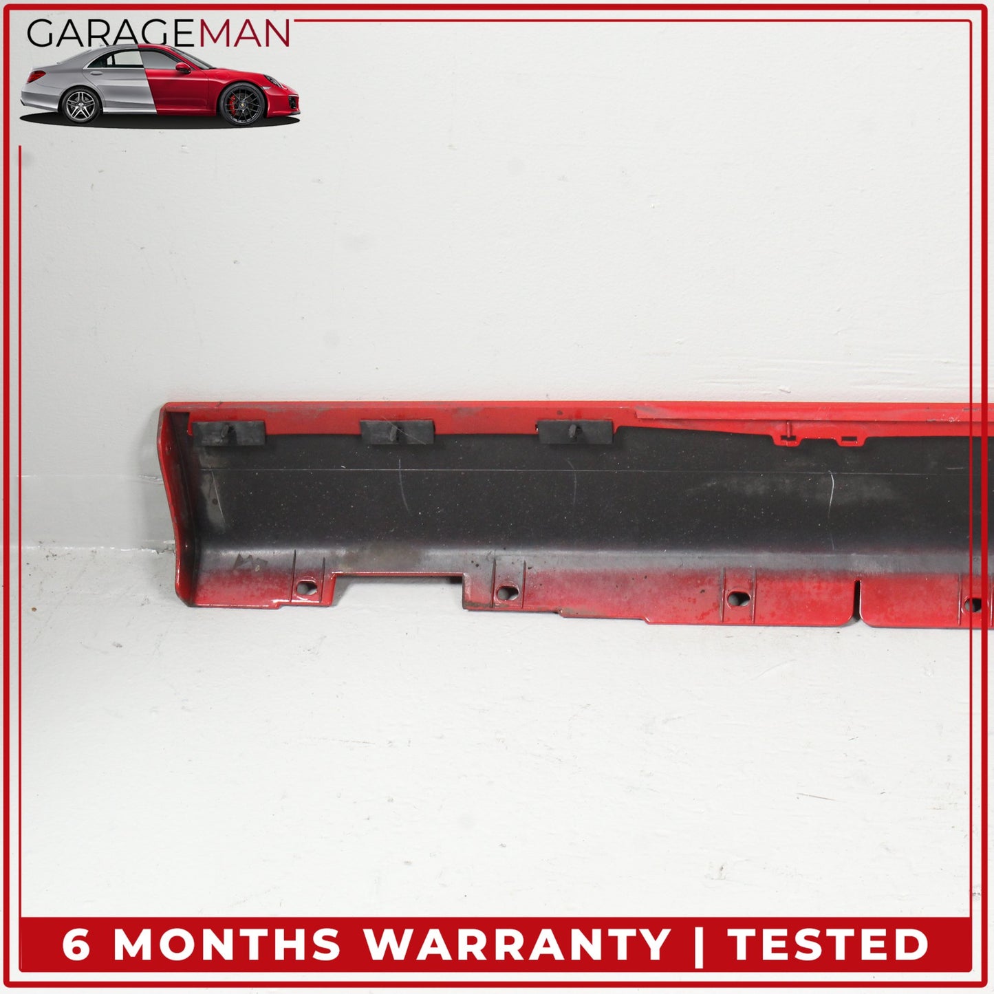 2002-2005 Ford Thunderbird Right Side Skirt Rocker Panel Red 1W637610154A OEM