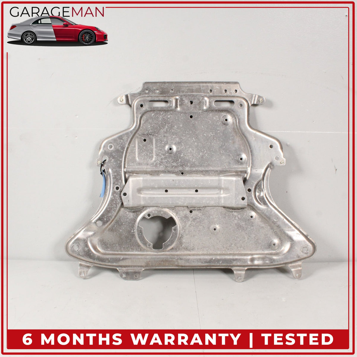 2018-2020 BMW 530e G30 Front Reinforcement Shield Stiffening Skid Plate OEM