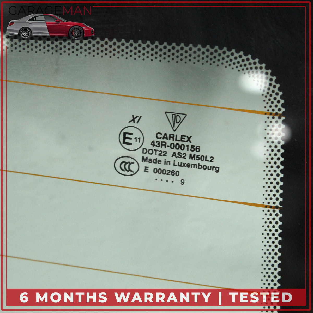 2010-2016 Porsche Panamera 970 Rear Back Windshield Window Glass 97054511135 OEM