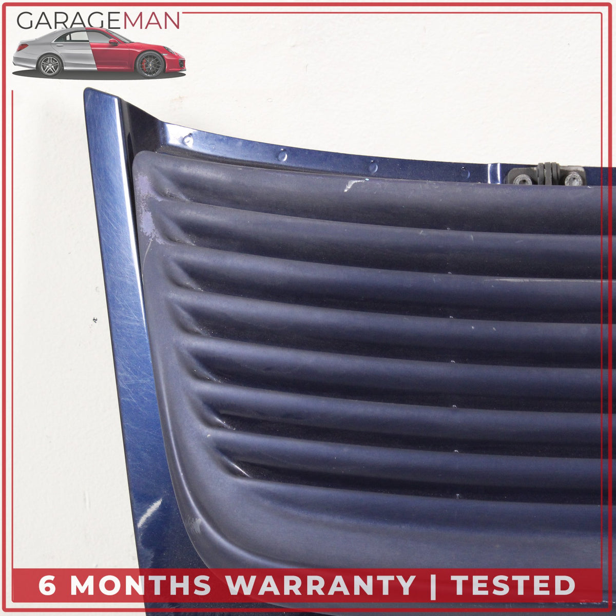 1999-2005 Porsche 911 Carrera 996 Engine Lid Cover w/ Spoiler Lift Blue OEM